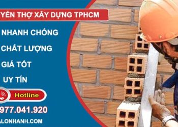 tuyển thợ xây dựng tphcm chuyên nghiệp