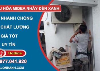 xử lý điều hòa media nháy đèn xanh
