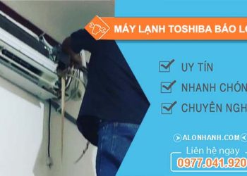xử lý điều hòa toshiba báo lỗi 1c