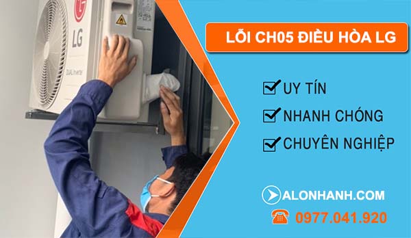 xử lý lỗi ch05 điều hòa lg