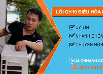 xử lý lỗi ch10 điều hòa LG