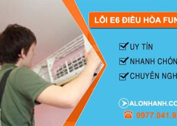 xử lý lỗi e6 điều hòa funiki
