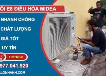 xứ lý lỗi e8 điều hòa media