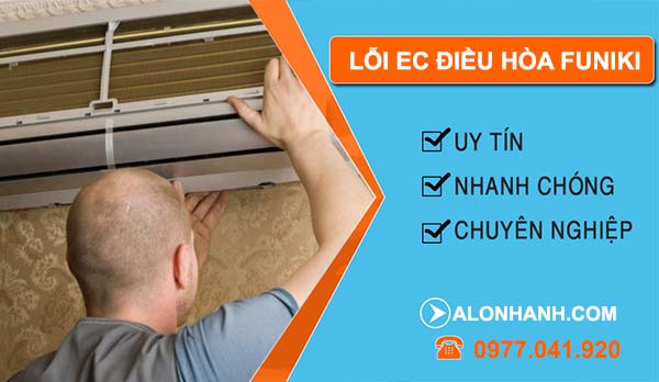 xử lý lỗi ec điều hòa funiki