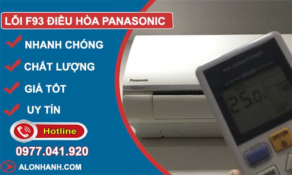 xử lý lỗi f93 điều hòa panasonic