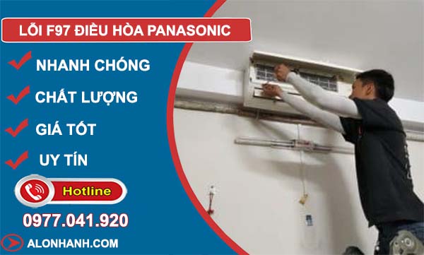 xử lý lỗi f97 điều hòa panasonic
