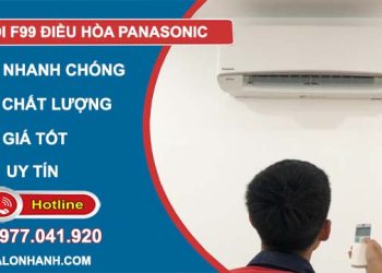 xử lý lỗi h99 điều hòa panasonic