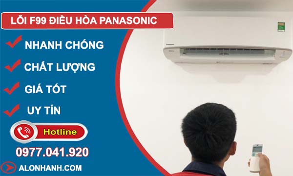xử lý lỗi h99 điều hòa panasonic