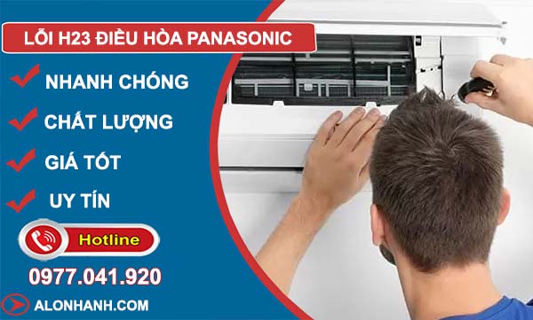 xử lý hỗi h23 điều hòa panasonic