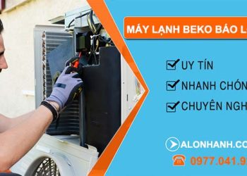 xứ lý máy lạnh beko báo lỗi e1