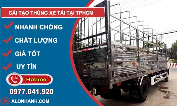 Cải tạo thùng xe tải