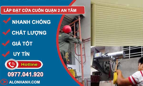 Công ty lắp cửa cuốn Quận 2