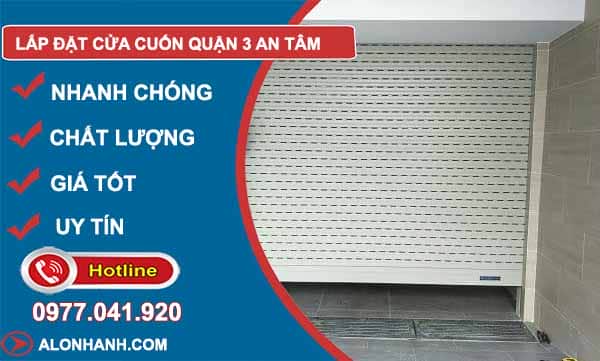 Công ty lắp cửa cuốn Quận 3