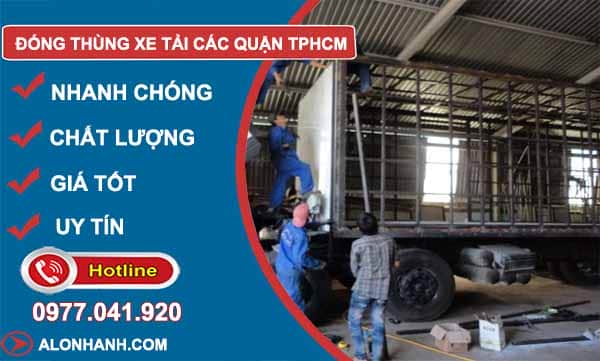 Dịch vụ đóng thùng xe tải