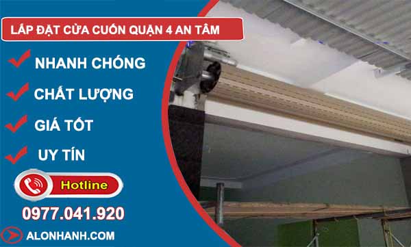 Lắp cửa cuốn Quận 4