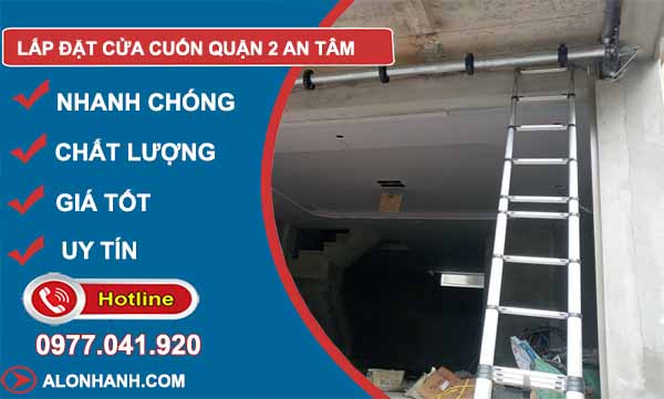 Lắp đặt cửa cuốn Quận 2