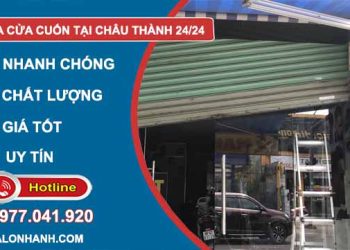 Sửa chữa cửa cuốn Châu Thành