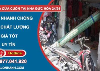 Sửa chữa cửa cuốn Đức Hòa