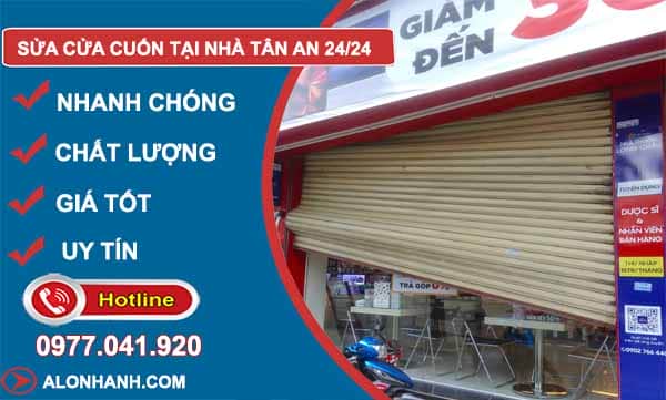 Sửa cửa cuốn Tân An