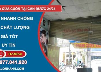 Thợ sửa cửa cuốn Cần Đước
