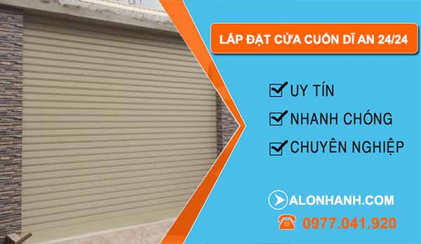 Công ty lắp cửa cuốn Dĩ An