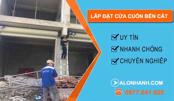 Lắp cửa cuốn Bến Cát