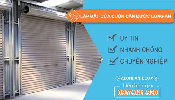 Lắp cửa cuốn Cần Đước