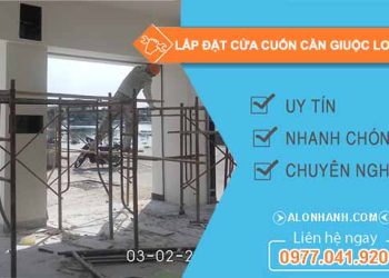 Lắp cửa cuốn Cần Giuộc