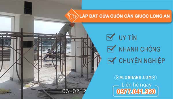 Lắp cửa cuốn Cần Giuộc