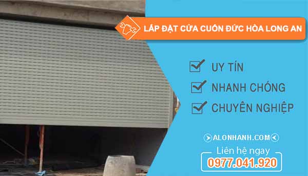 Lắp cửa cuốn Đức Hòa