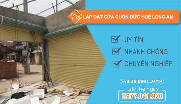 Lắp cửa cuốn Đức Huệ