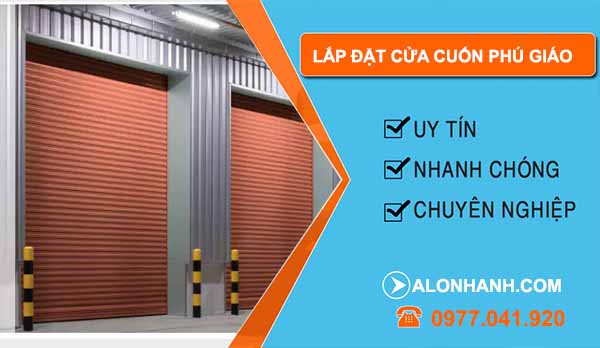 Lắp cửa cuốn Phú Giáo