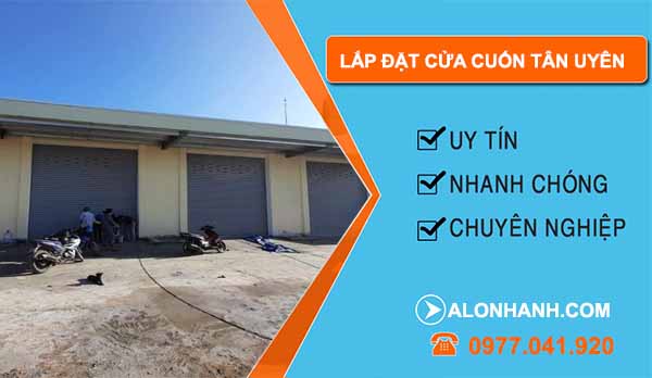Lắp cửa cuốn Tân Uyên