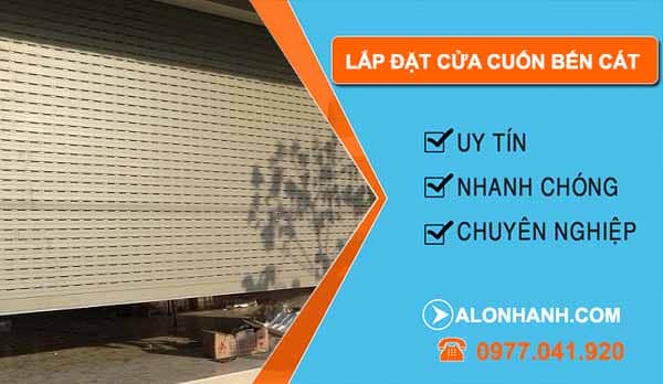 Lắp đặt cửa cuốn Bến Cát