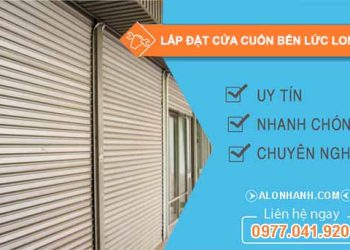 Lắp đặt cửa cuốn Bến Lức