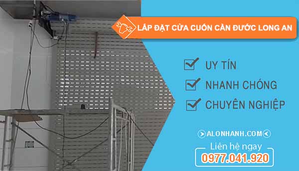 Lắp đặt cửa cuốn Cần Đước