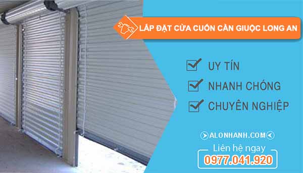 Lắp đặt cửa cuốn Cần Giuộc