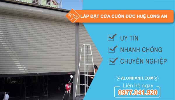 Lắp đặt cửa cuốn Đức Huệ