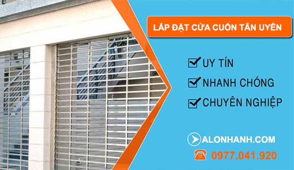 Lắp đặt cửa cuốn Tân Uyên