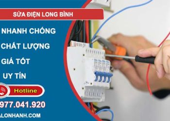 thợ sửa điện long bình