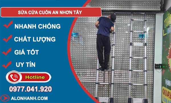 sửa cửa cuốn an nhơn tây