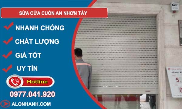 thợ sửa cửa cuốn an nhơn tây