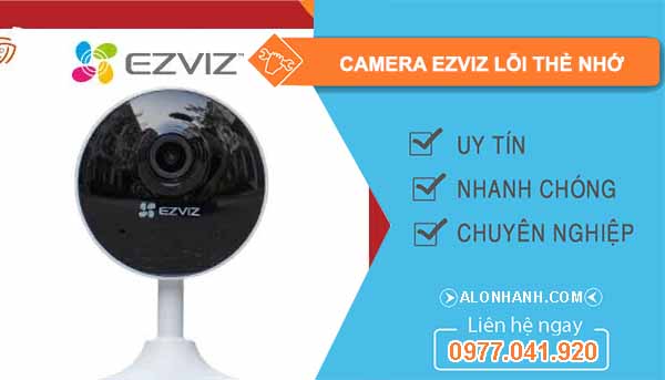 camera ezviz lỗi thẻ nhớ