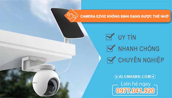 camera ezviz không xoay được