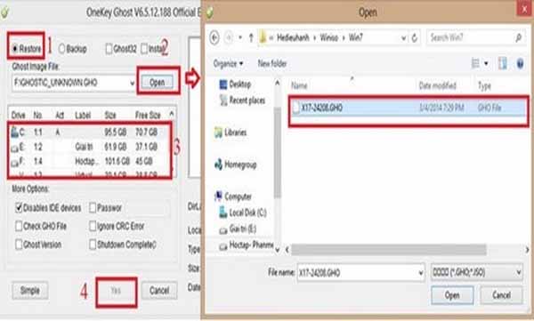 CÁCH BUNG FILE GHOST TRÊN WINDOWS