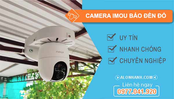 Camera Imou báo đèn đỏ