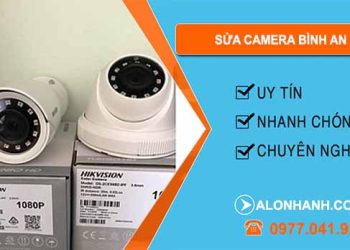 dịch vụ sửa camera bình an