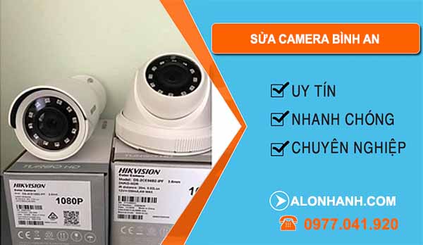 dịch vụ sửa camera bình an