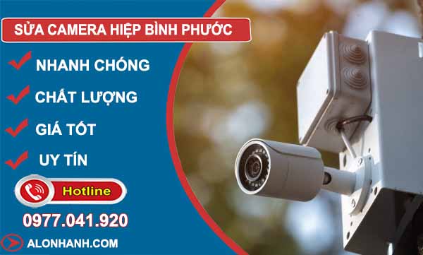 dịch vụ sửa camera hiệp bình phước