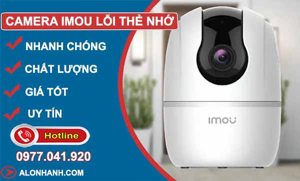 Nguyên nhân camera IMOU lỗi thẻ nhớ